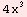 4 x^3