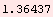 1.36437