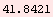 41.8421