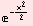 ^(-x^2/2)